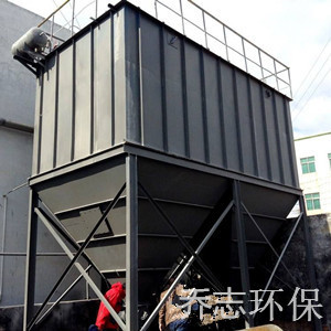 喬志環(huán)保為湖北一塑料制品廠制作的布袋除塵器
